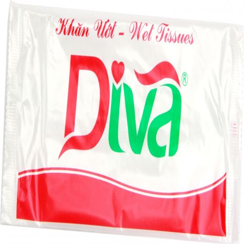 Khăn ướt lưới đơn thương hiệu Diva-KULUOI